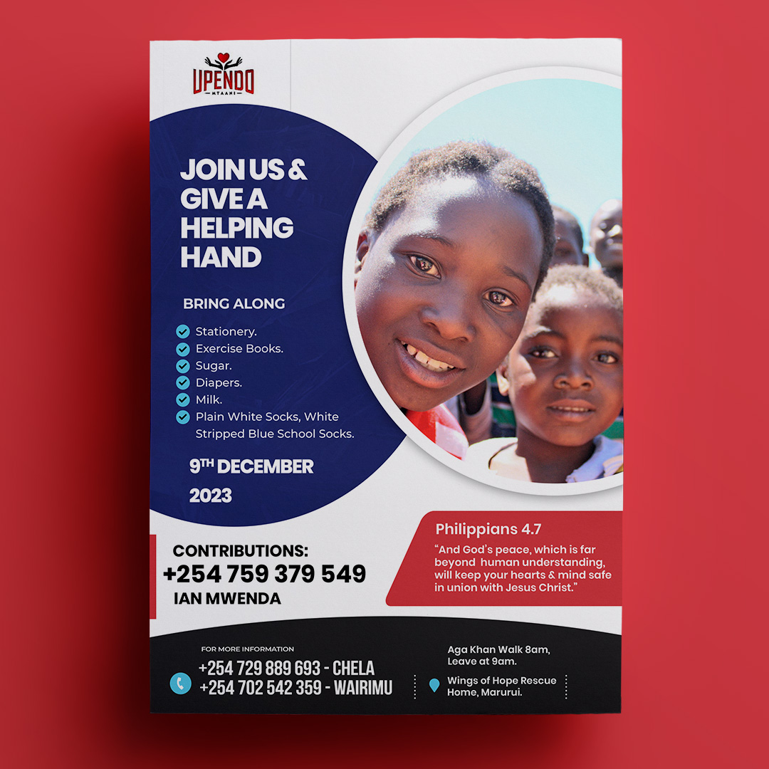 Poster Design - Upendo Mtaani